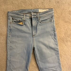 Rag & Bone light wash stretchy jeans